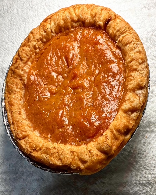 Sweet Daddy's Sweet Potato Pies is offering a holiday bake sale Dec. 19 - 22, 2024. Orders can be picked up on Dec. 23, 2024 at noon at Red Cat Coffee House. See details at the end of this story for ordering. (By Chanda Temple)